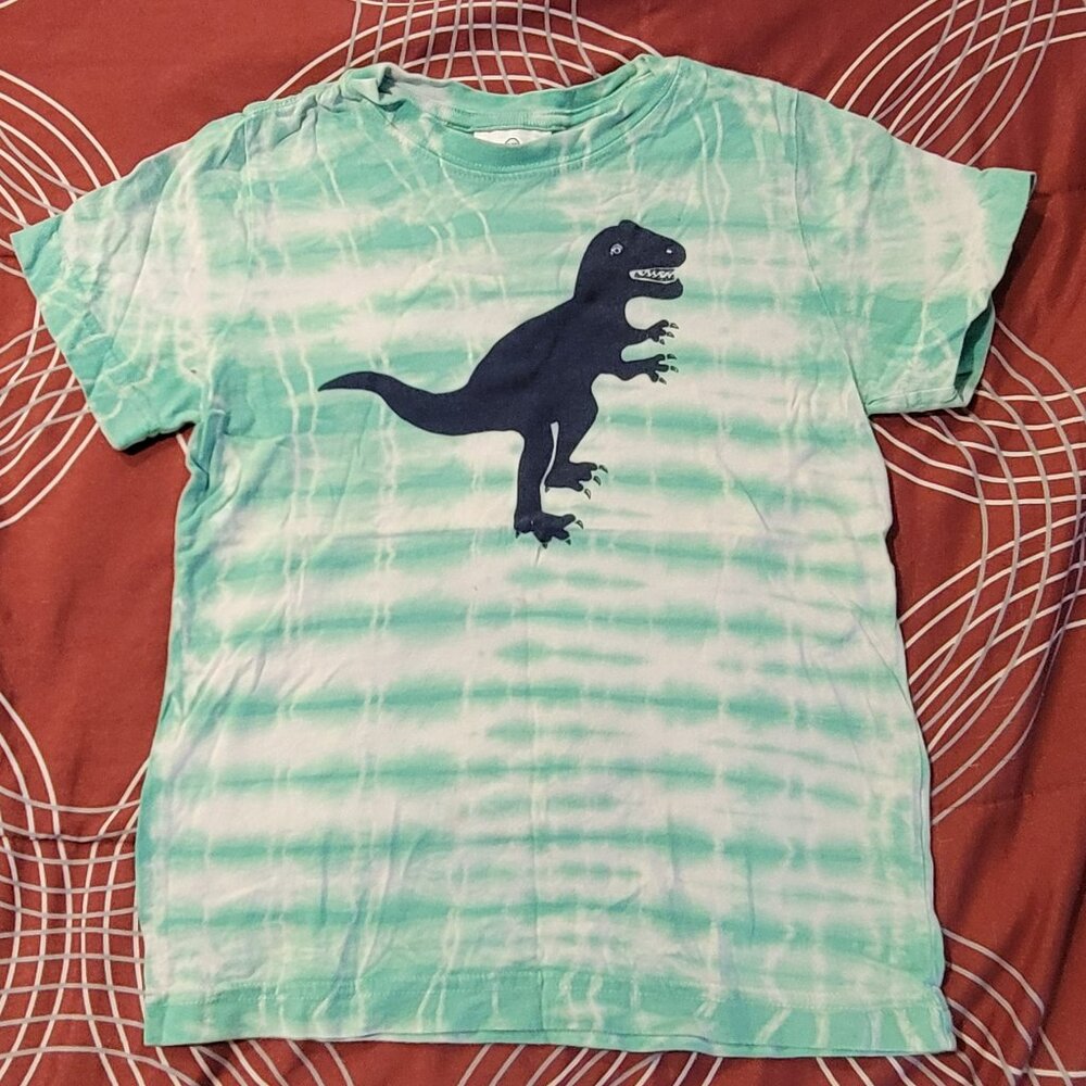 HANNA ANDERSSON Dino Graphic Tee Top Short Sleeve - 120 (6/7)
